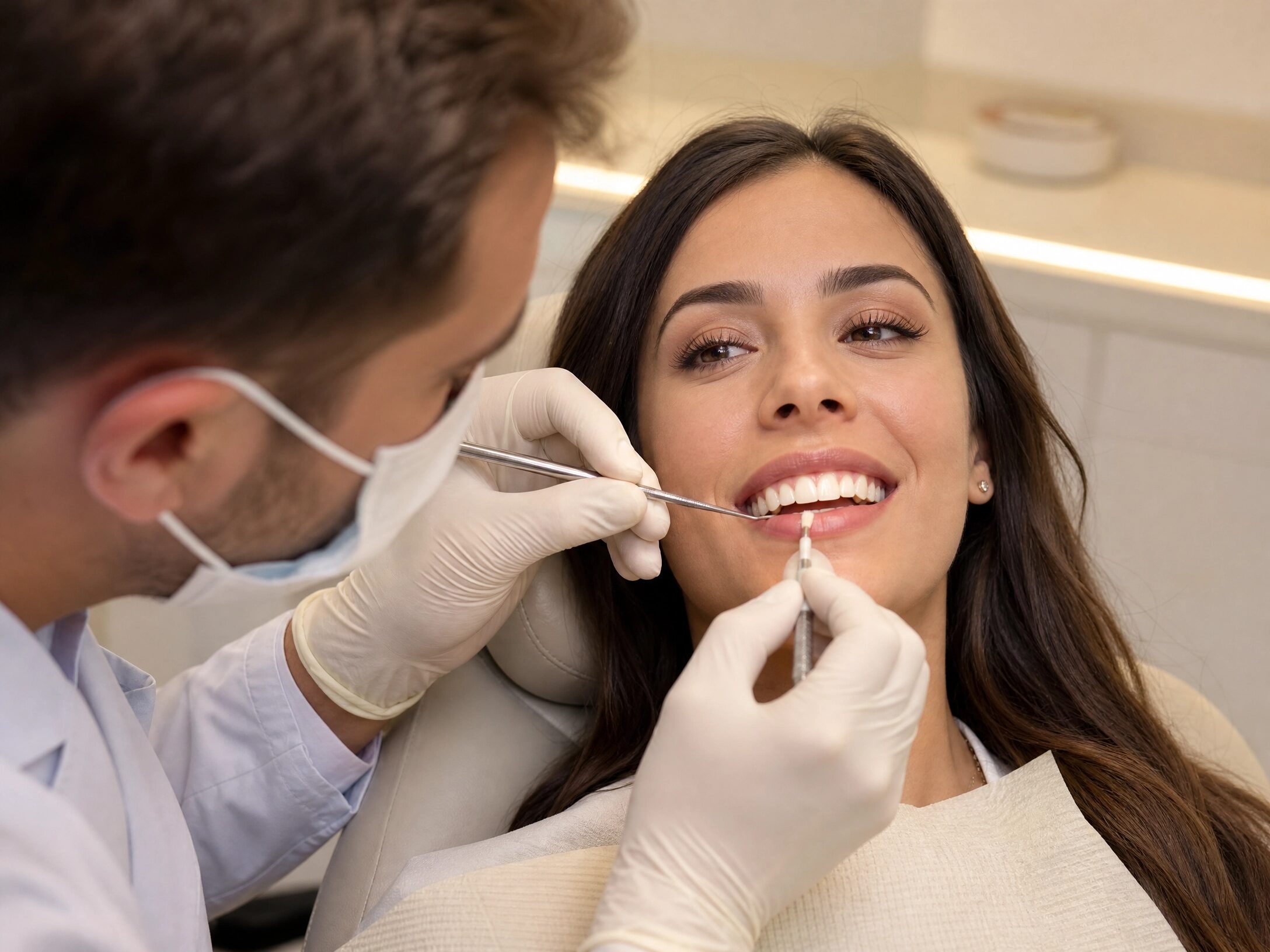 Composite dental bonding at Centerville Dental Center
